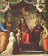 Fra Bartolommeo The Mystic Marriage of st Catherine of Siena,with Eight Saints (mk05) oil painting picture wholesale